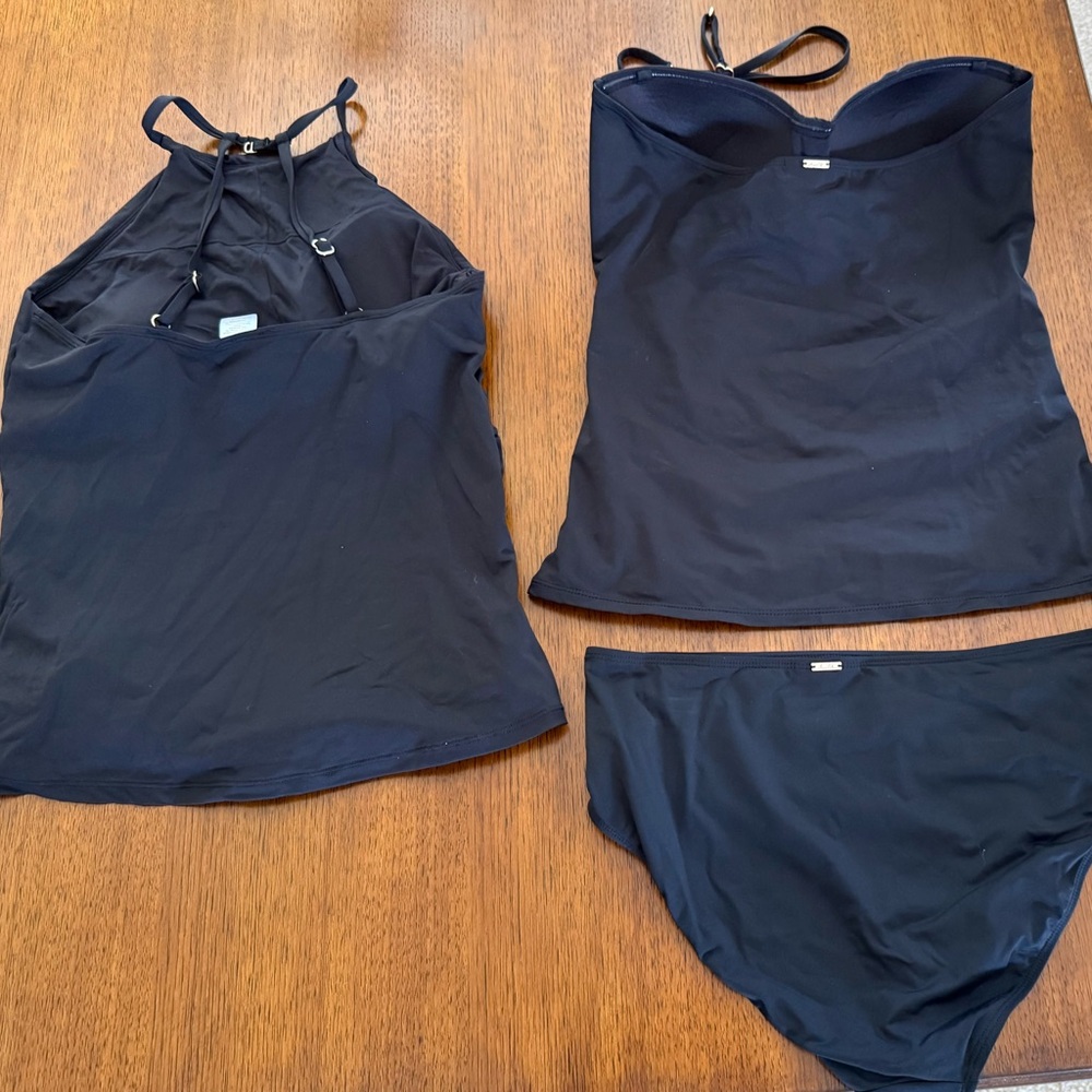 Anne Cole Tankini (2 Tops and 1 coordinating bottom) - Picture 2 of 4